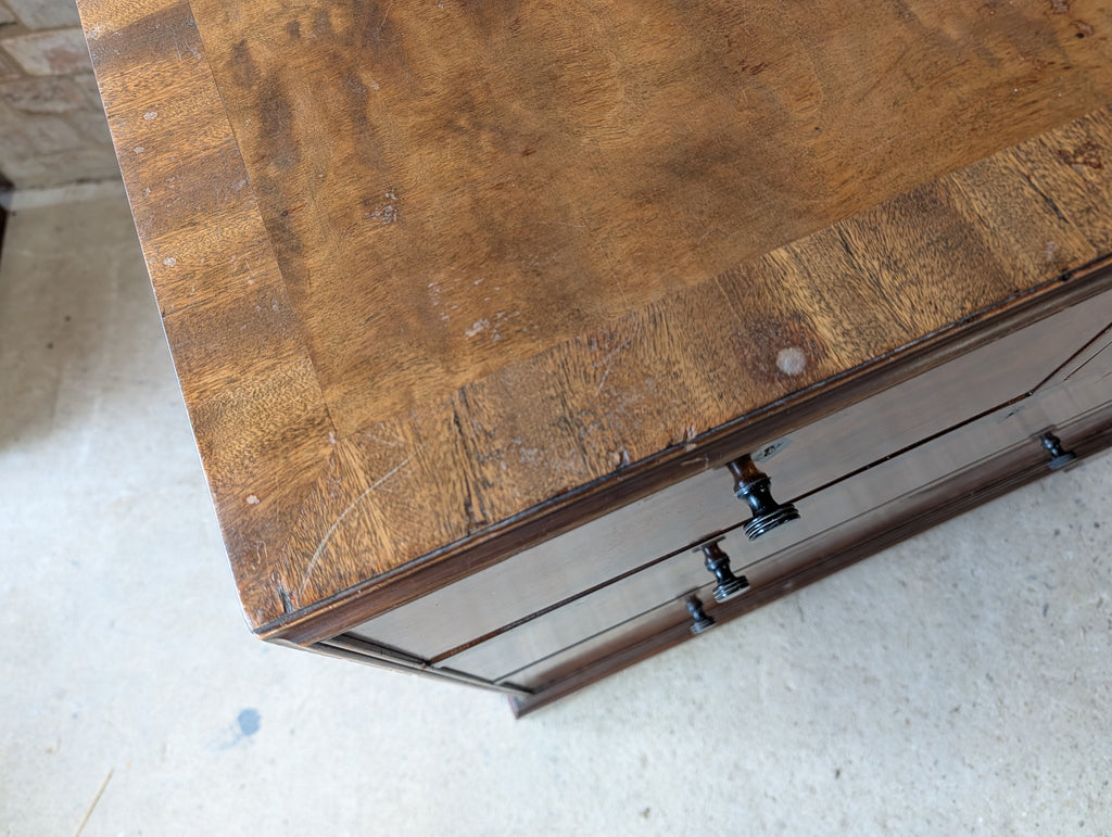 Antique Early 20th Century Mahogany Small Chest Of Drawers