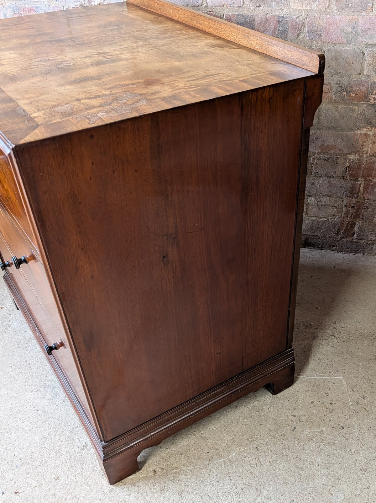 Antique Early 20th Century Mahogany Small Chest Of Drawers
