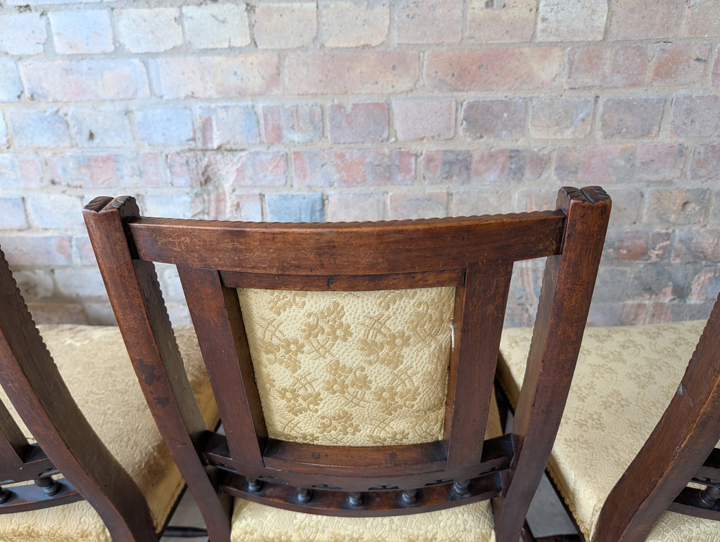 Set Of 6 Victorian Mahogany Dining Chairs Attributed To Gillows By Bruce Talbert