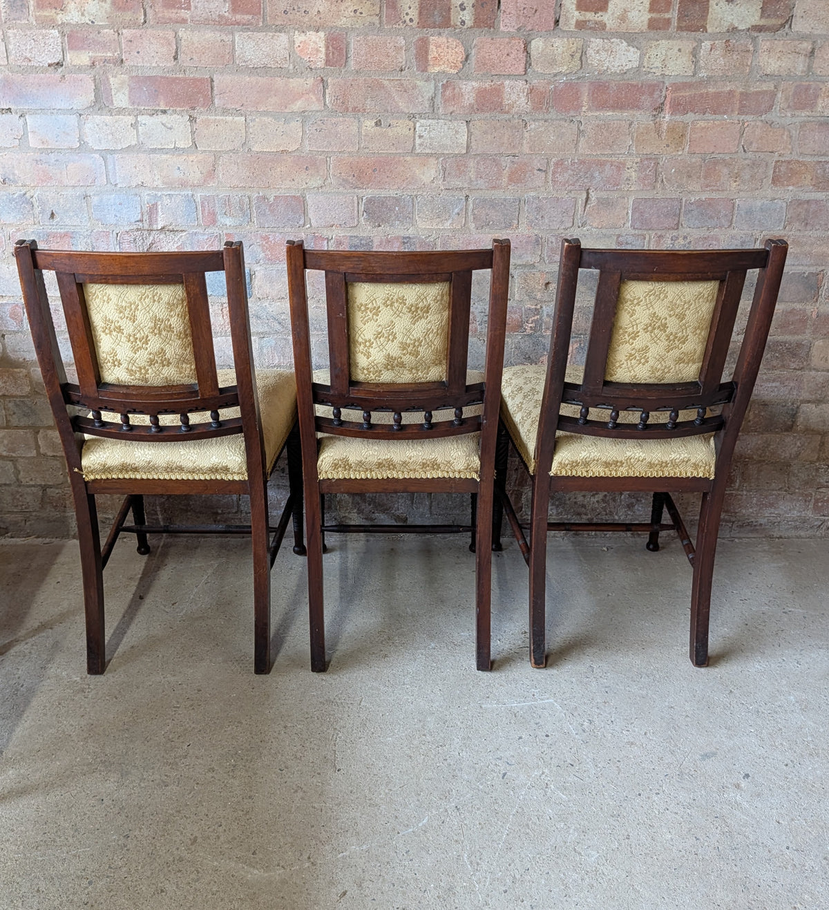 Set Of 6 Victorian Mahogany Dining Chairs Attributed To Gillows By Bruce Talbert