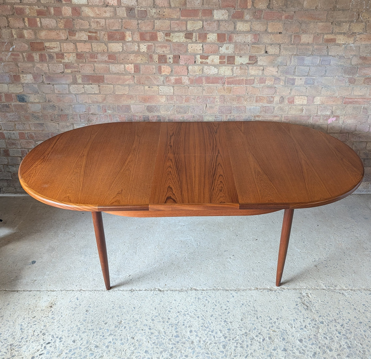 Mid Century G Plan Fresco Teak Extending Dining Table And 4 Chairs By VB Wilkins