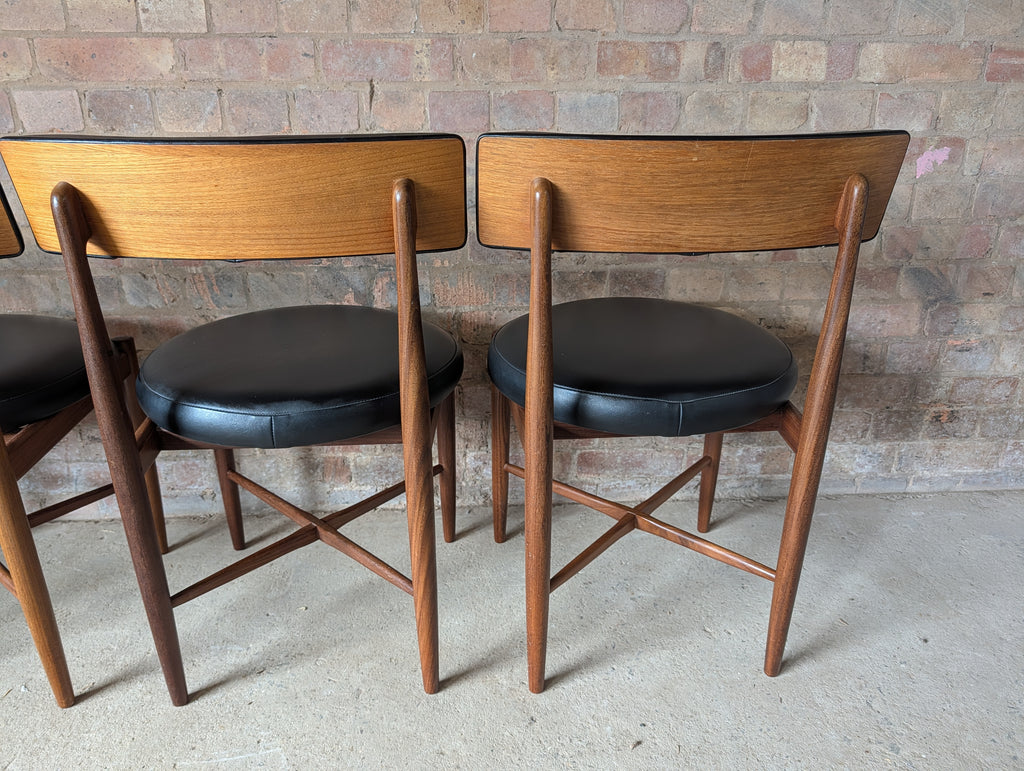 Mid Century G Plan Fresco Teak Extending Dining Table And 4 Chairs By VB Wilkins