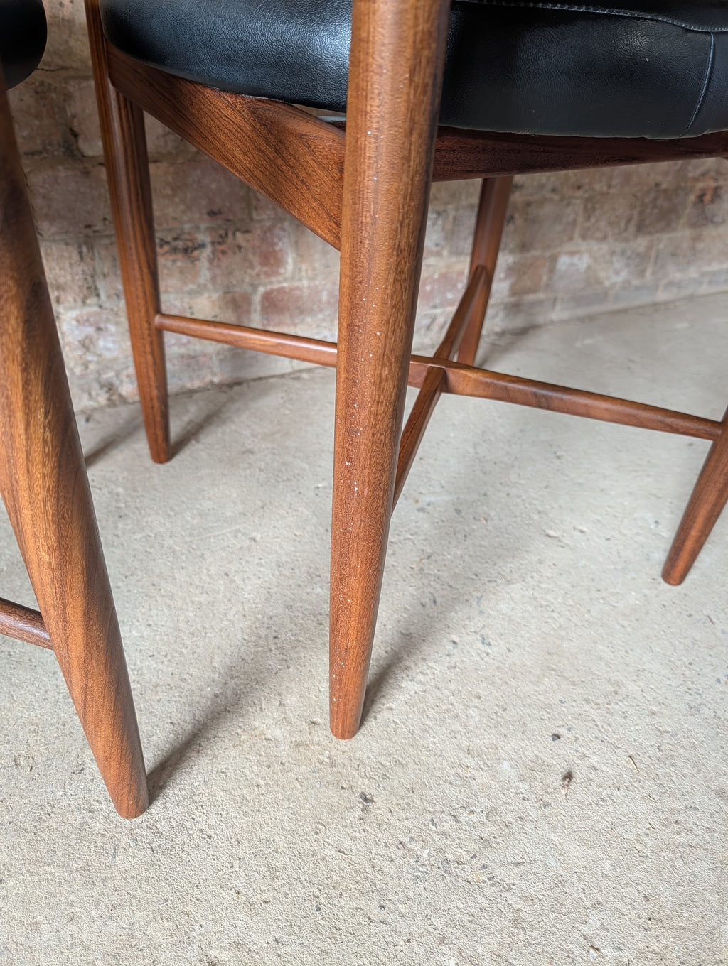 Mid Century G Plan Fresco Teak Extending Dining Table And 4 Chairs By VB Wilkins