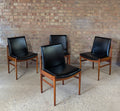 Set Of 4 Mid Century Teak Beithcraft Dining Chairs 1960s
