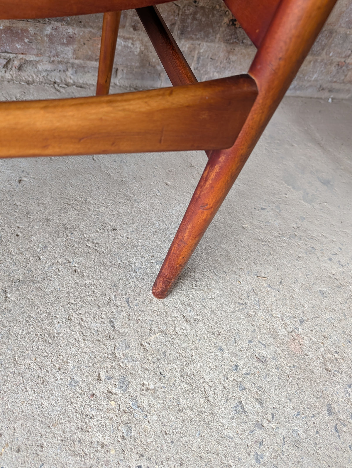 Set Of 4 Mid Century Teak Beithcraft Dining Chairs 1960s