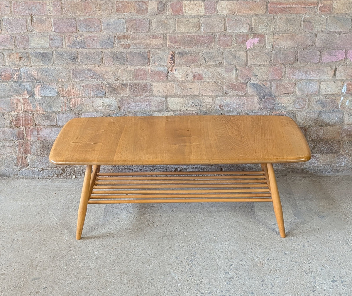 Vintage Ercol 459 Blonde Elm & Beech Coffee Table - Mid Century 1960s