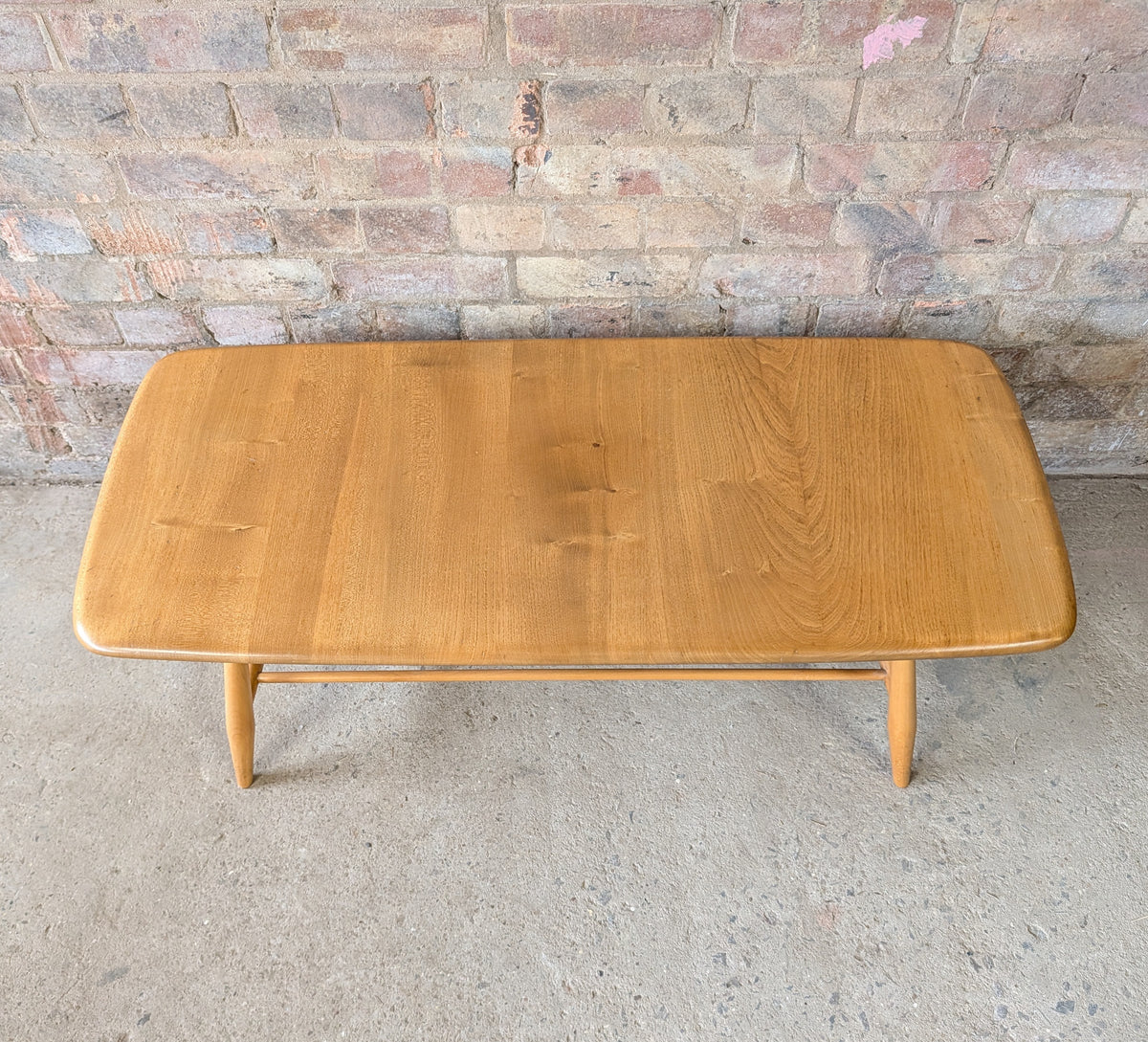 Vintage Ercol 459 Blonde Elm & Beech Coffee Table - Mid Century 1960s