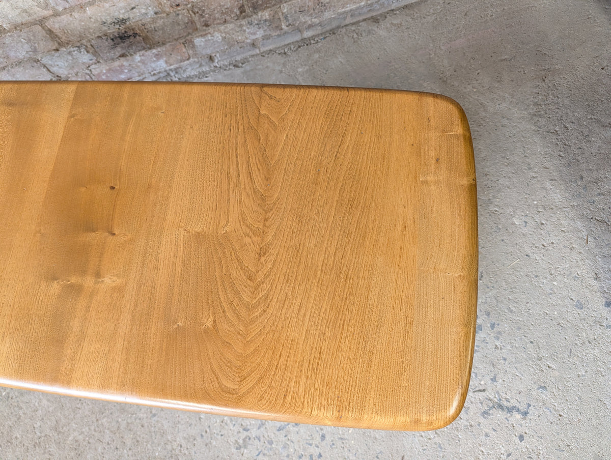 Vintage Ercol 459 Blonde Elm & Beech Coffee Table - Mid Century 1960s