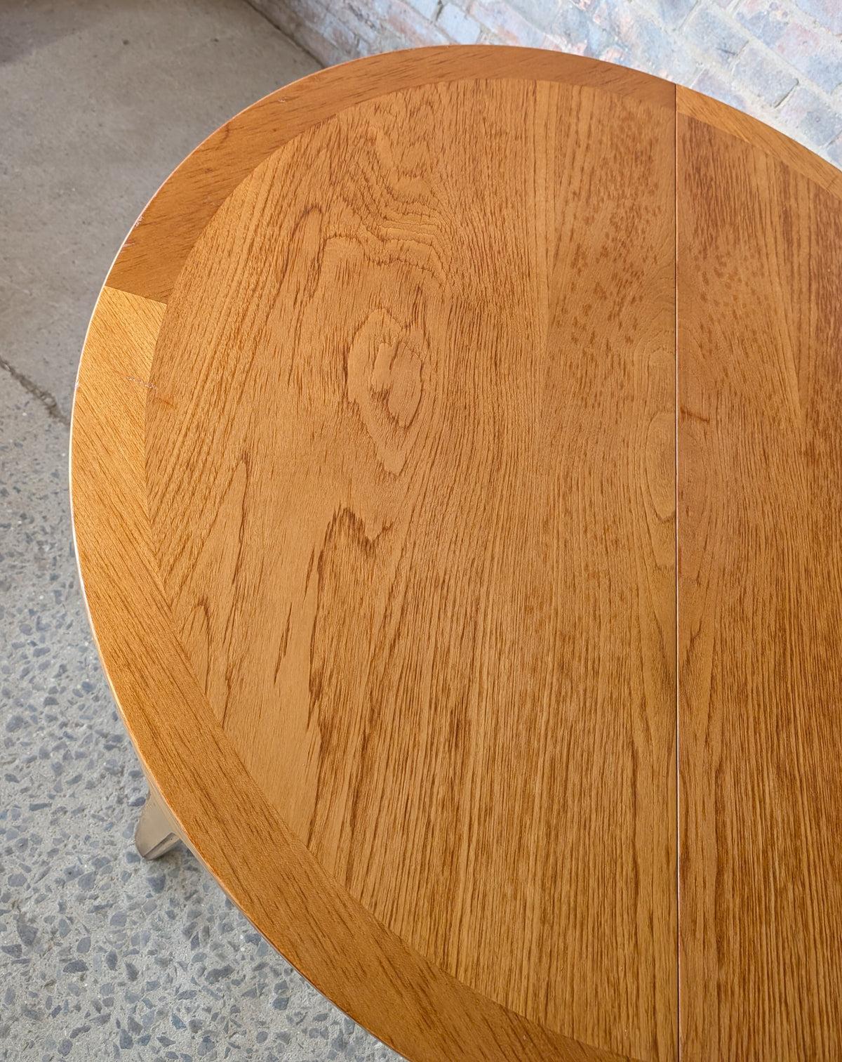 Mid Century Nathan Teak Space Saving Dining Table And 4 Chairs