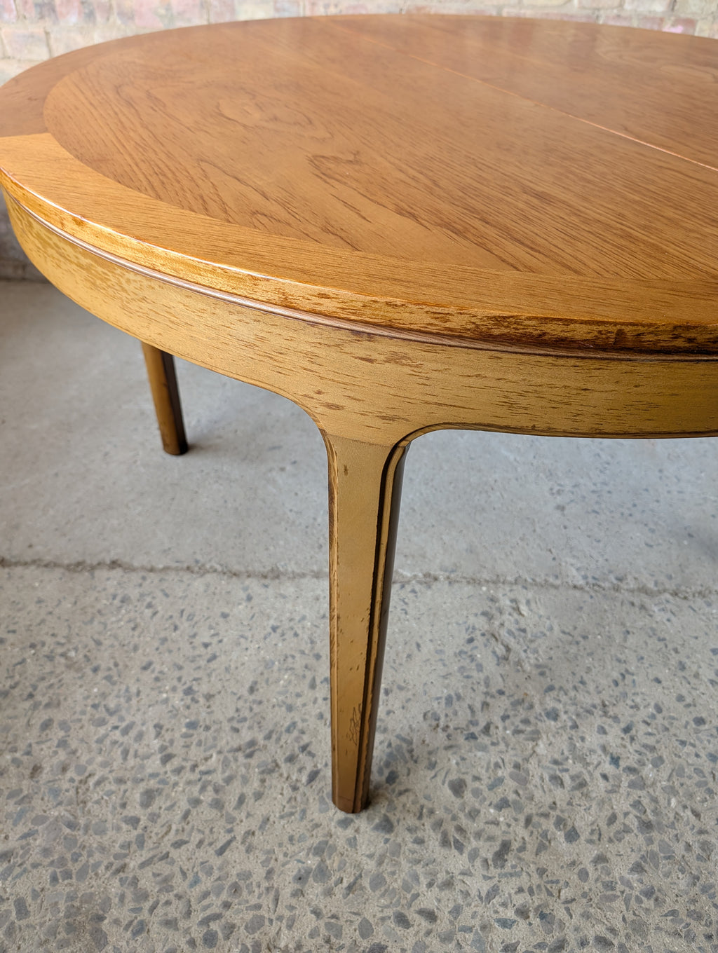 Mid Century Nathan Teak Space Saving Dining Table And 4 Chairs
