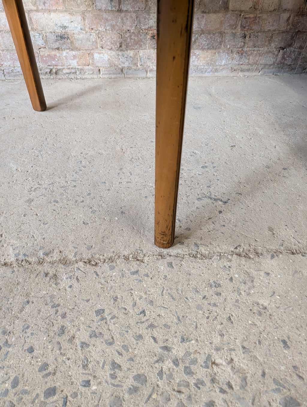 Mid Century Nathan Teak Space Saving Dining Table And 4 Chairs