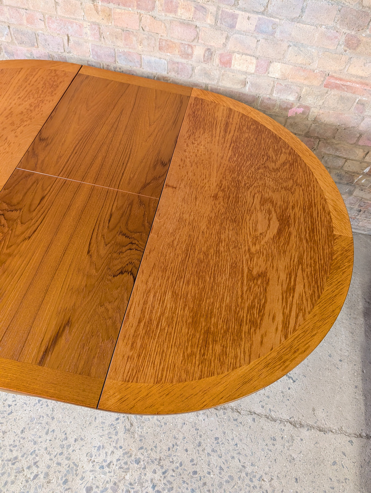 Mid Century Nathan Teak Space Saving Dining Table And 4 Chairs