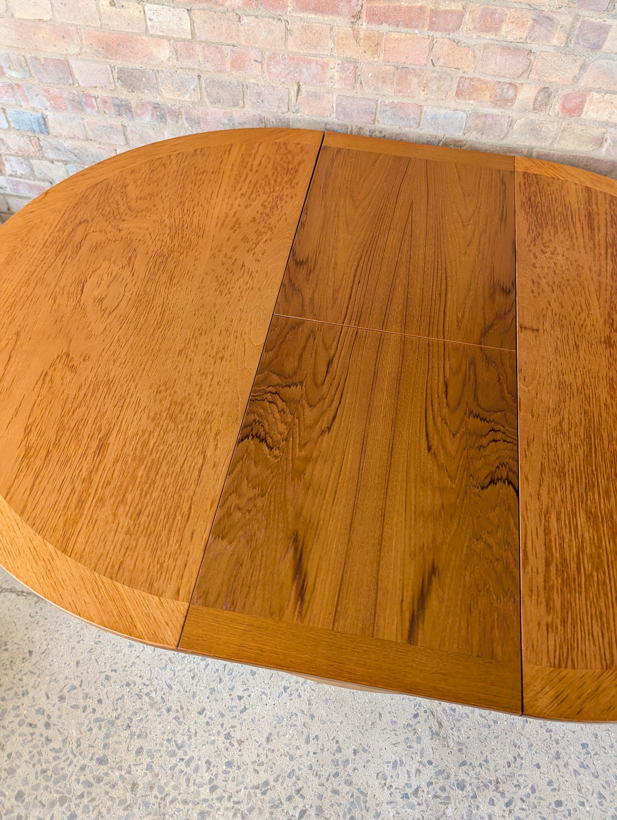 Mid Century Nathan Teak Space Saving Dining Table And 4 Chairs
