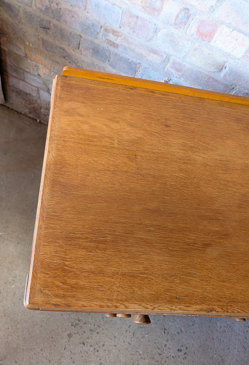 Mid Century Rustic Oak Chest Of Drawers