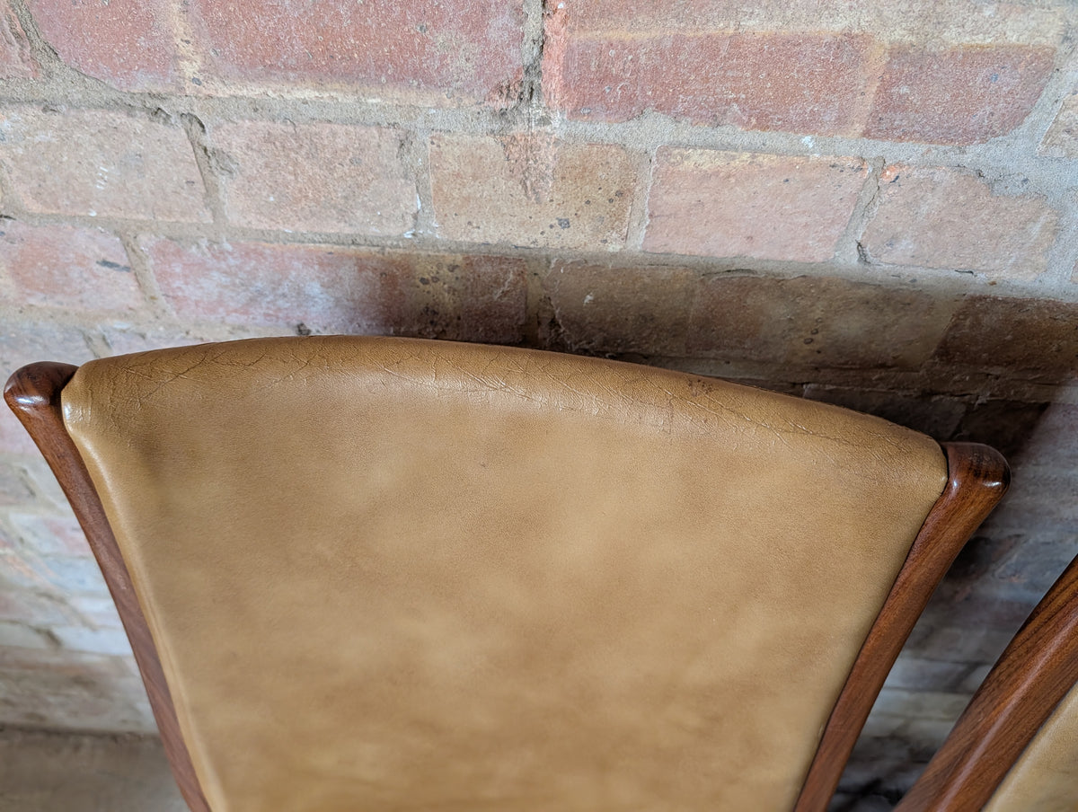 Set Of 6 Teak Vintage Mid Century G Plan Fresco Dining Chairs 1970s