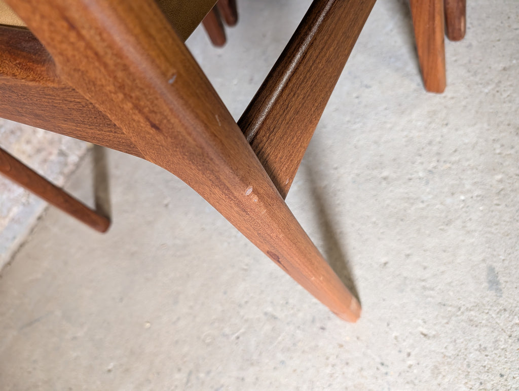 Set Of 6 Teak Vintage Mid Century G Plan Fresco Dining Chairs 1970s