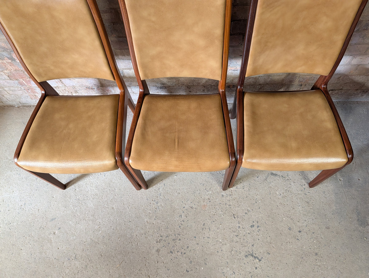 Set Of 6 Teak Vintage Mid Century G Plan Fresco Dining Chairs 1970s