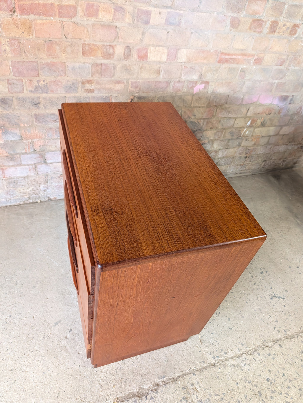 Mid Century G Plan Fresco Teak Chest Of Drawers Vintage 4 Drawer Chest 1960s