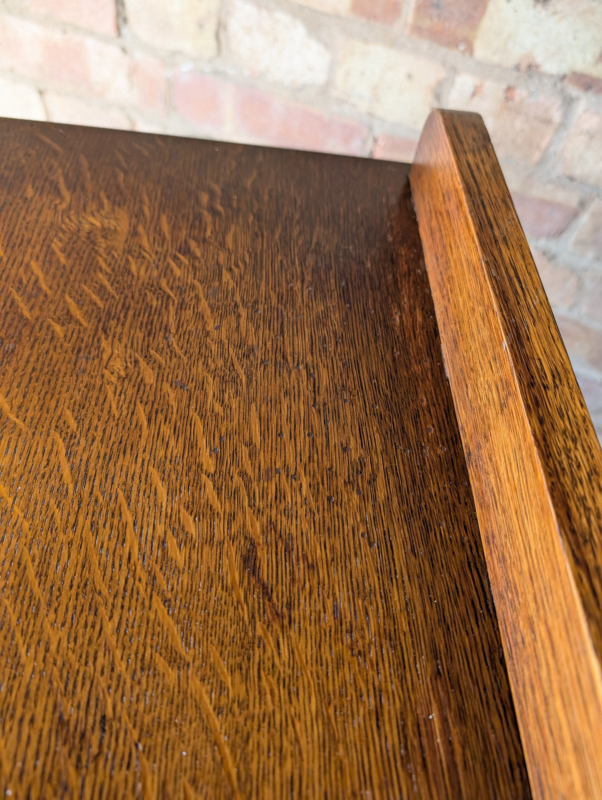 Art Deco Oak Tallboy Vintage Linen Cupboard  / Drawers 1930s
