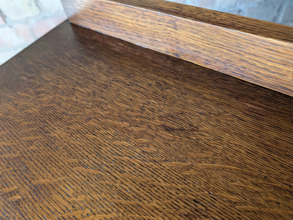 Art Deco Oak Tallboy Vintage Linen Cupboard  / Drawers 1930s