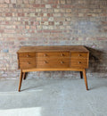 Mid Century Alfred Cox Walnut Sideboard/ Dressing Table 1960s