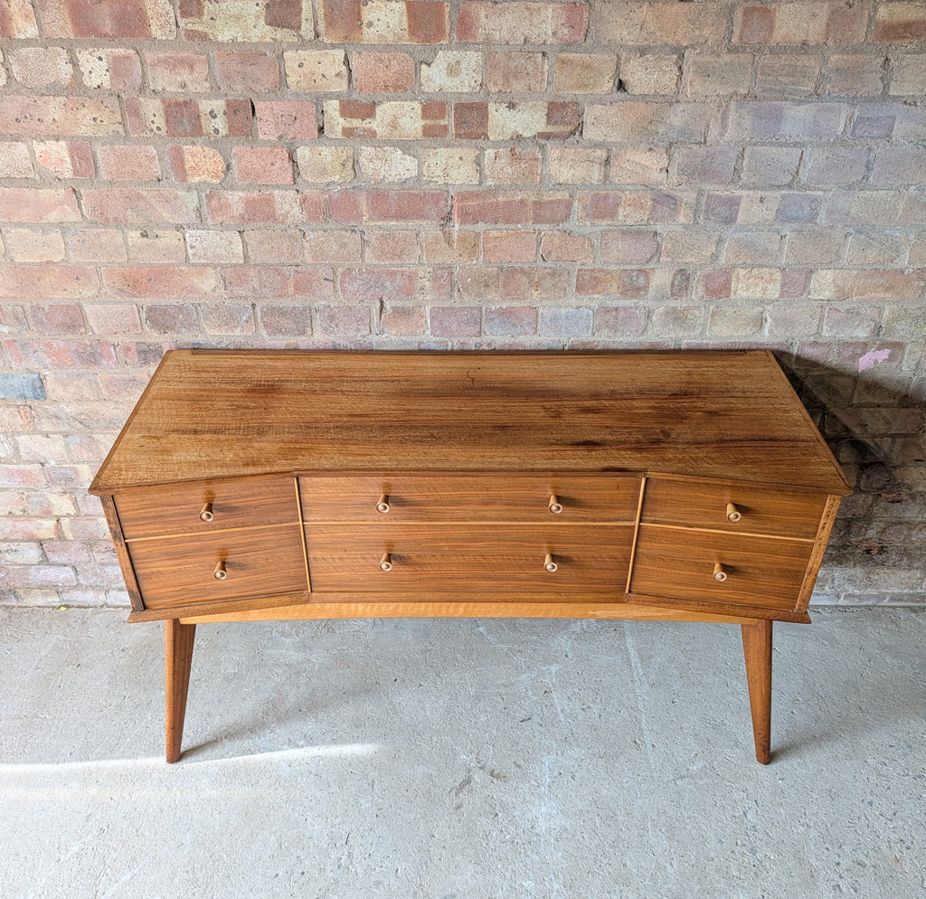 Mid Century Alfred Cox Walnut Sideboard/ Dressing Table 1960s