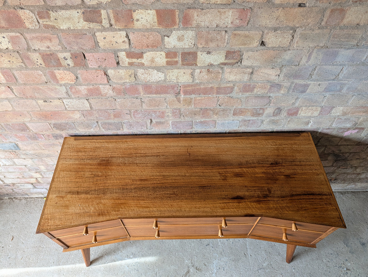 Mid Century Alfred Cox Walnut Sideboard/ Dressing Table 1960s