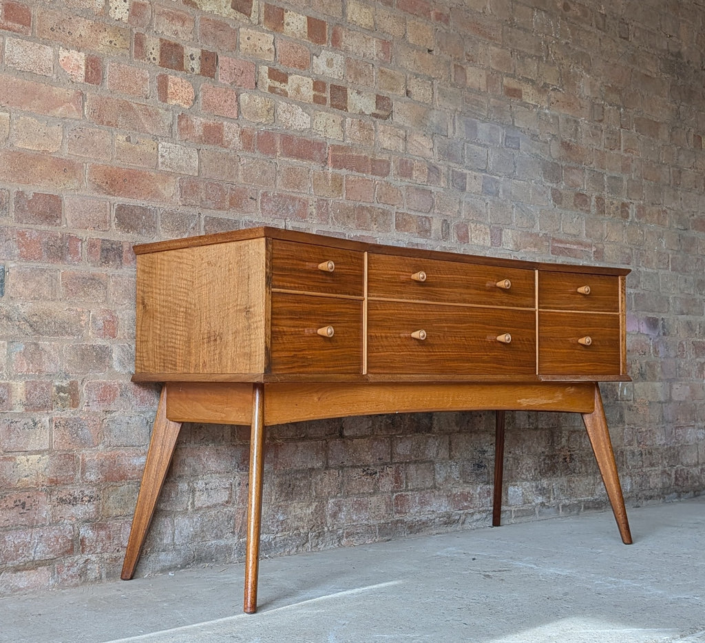 Mid Century Alfred Cox Walnut Sideboard/ Dressing Table 1960s