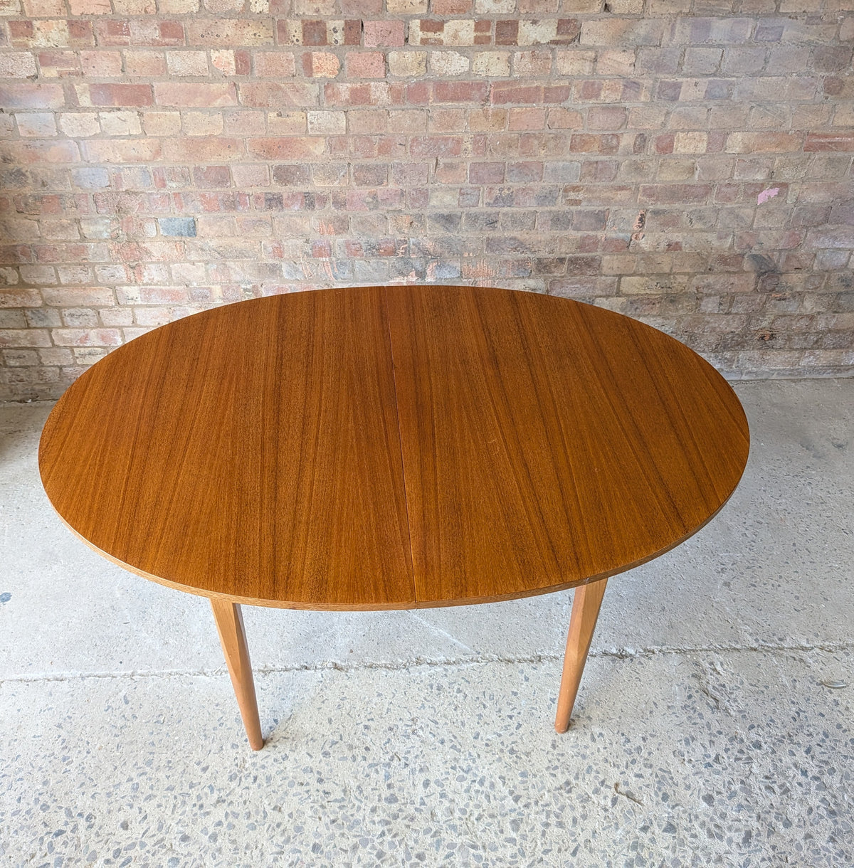 Mid Century Elliots Of Newbury Teak Extending Dining Table And 4 Chairs