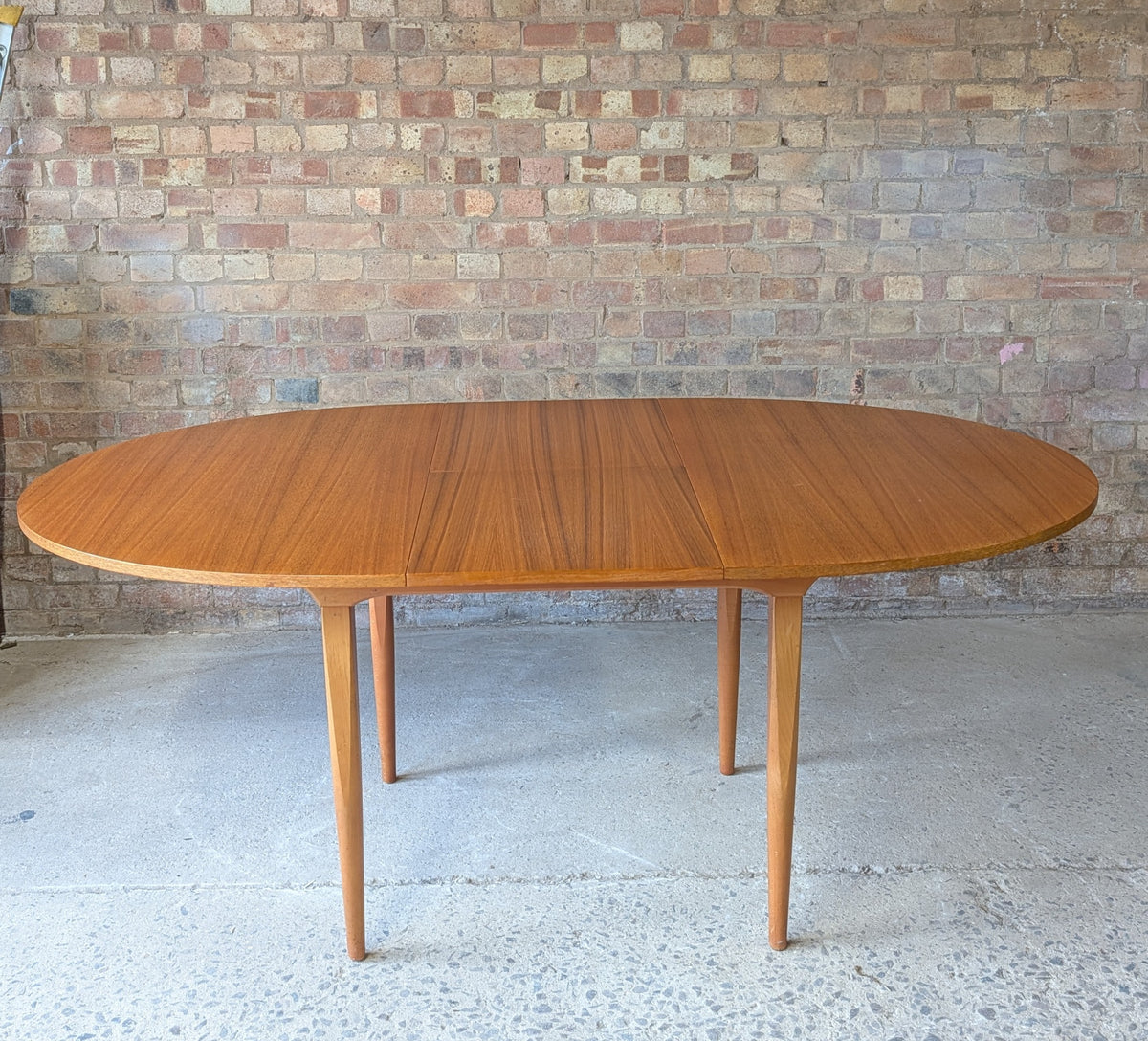 Mid Century Elliots Of Newbury Teak Extending Dining Table And 4 Chairs