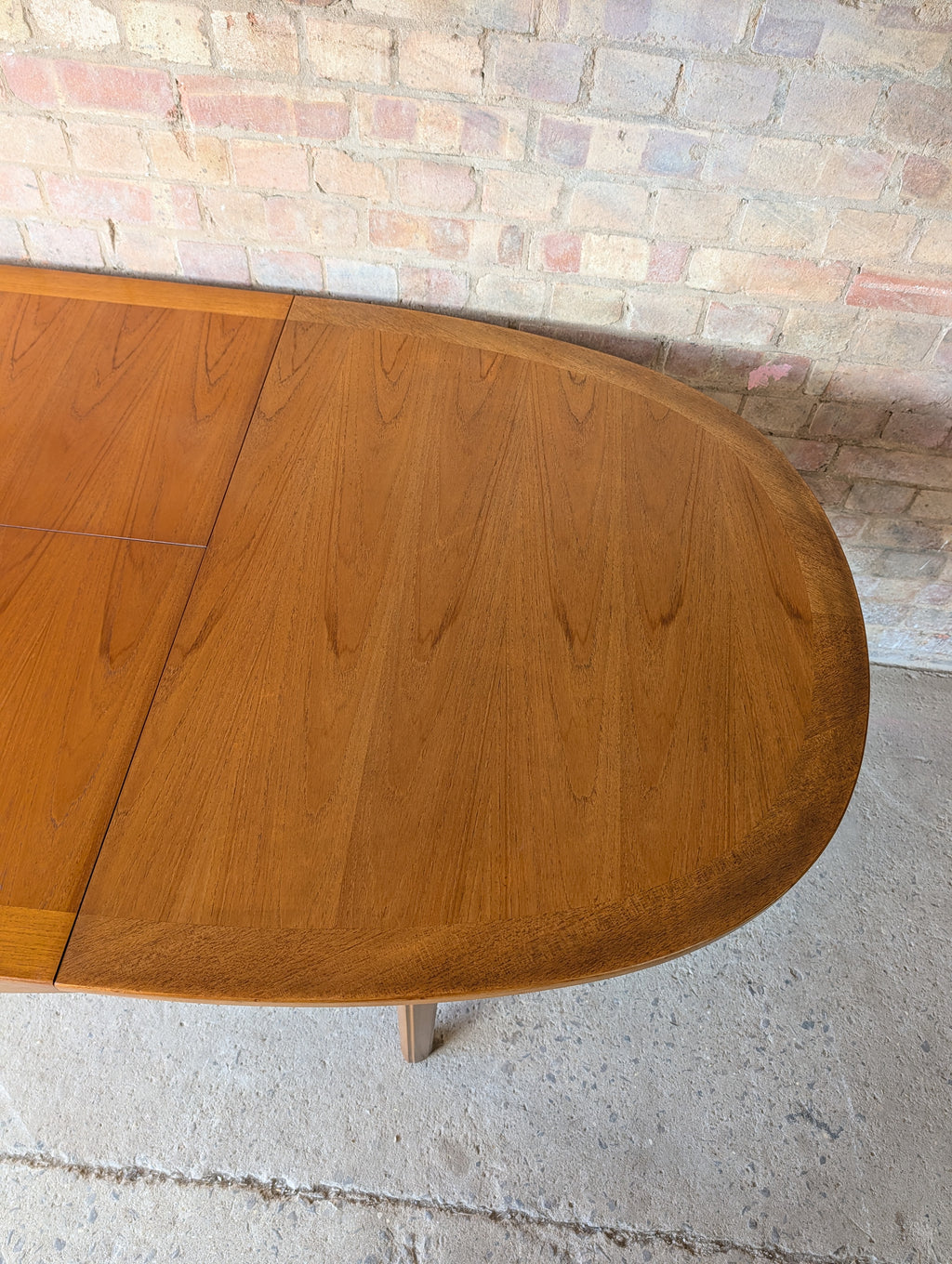 Mid Century Nathan Teak Extending Dining Table And 6 Chairs 1970s