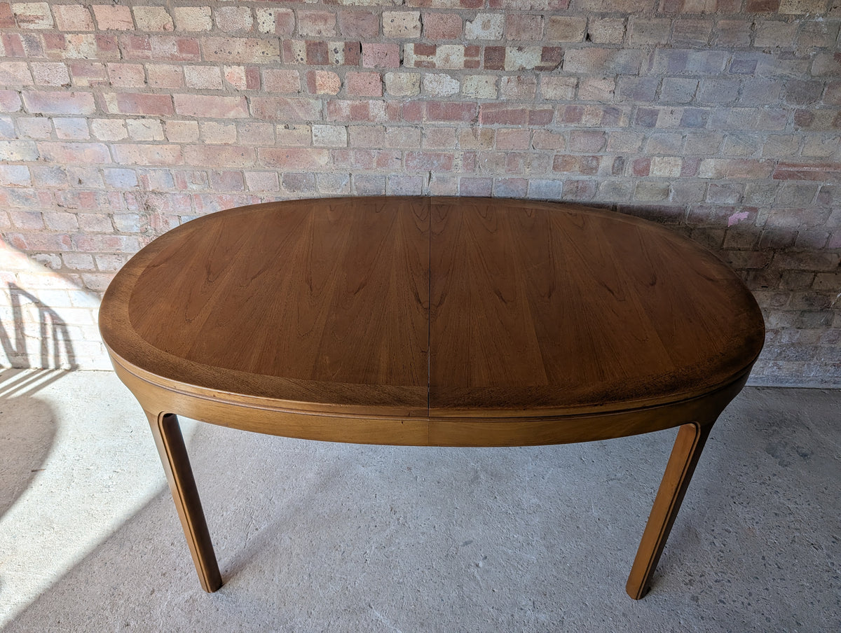 Mid Century Nathan Teak Extending Dining Table And 6 Chairs 1970s