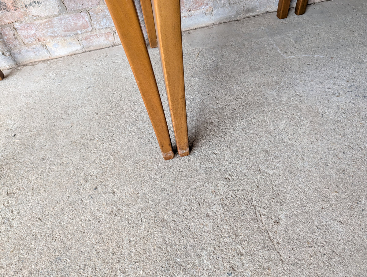 Mid Century Nathan Teak Extending Dining Table And 6 Chairs 1970s