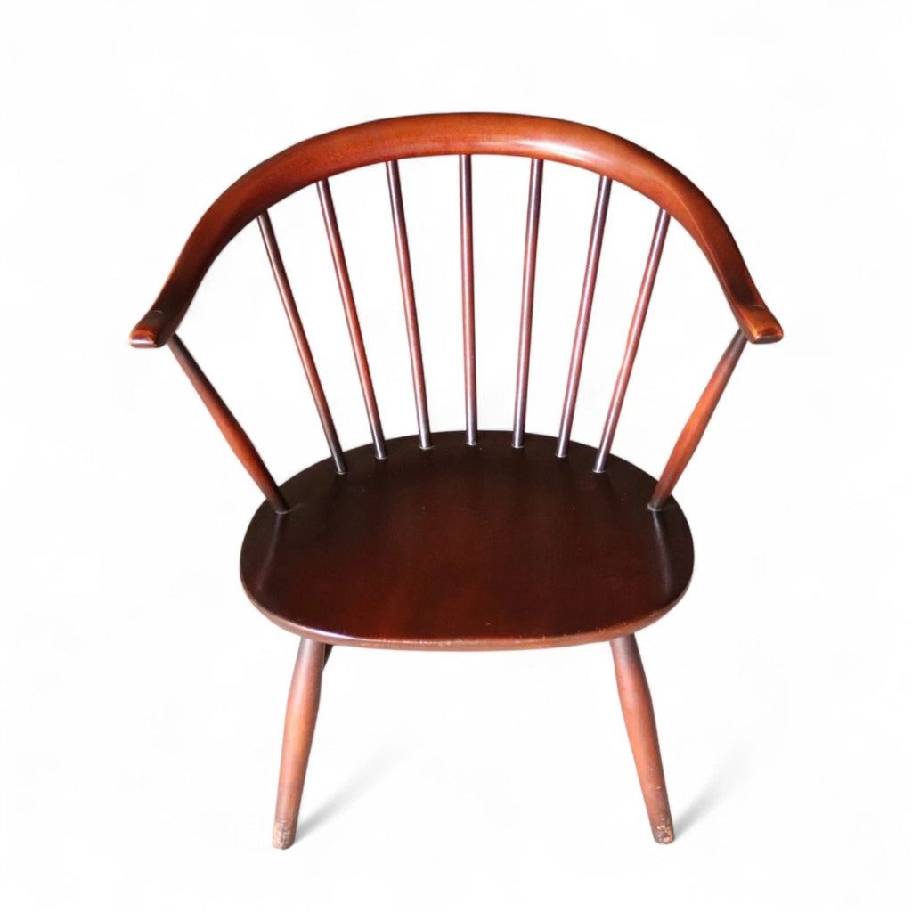 Vintage Ercol 541 Cowhorn Fireside Armchair Low Lounge Chair 1960s