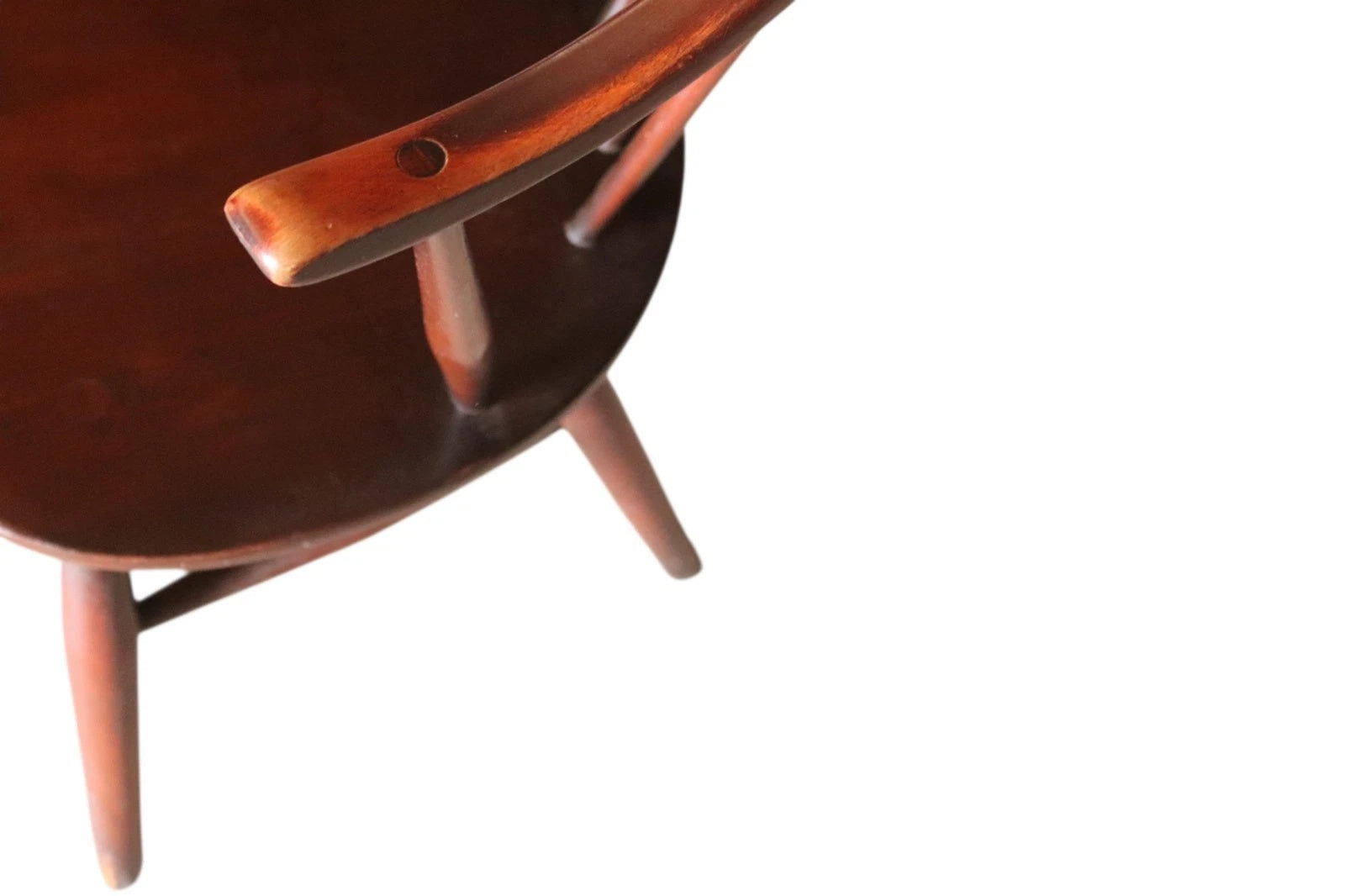 Vintage Ercol 541 Cowhorn Fireside Armchair Low Lounge Chair 1960s