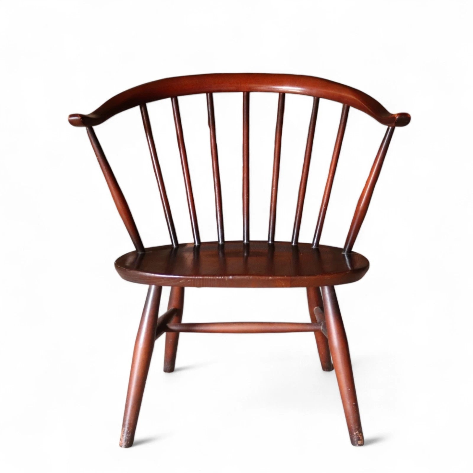 Vintage Ercol 541 Cowhorn Fireside Armchair Low Lounge Chair 1960s