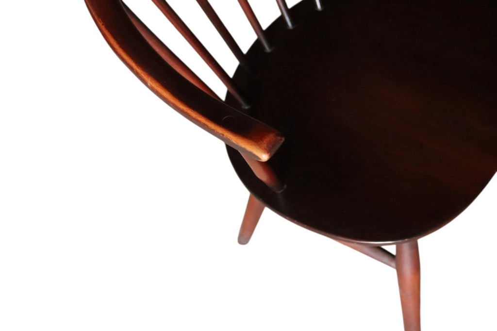 Vintage Ercol 541 Cowhorn Fireside Armchair Low Lounge Chair 1960s