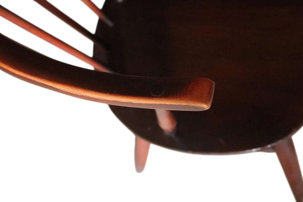 Ercol Cowhorn Fireside Armchair Low Lounge Chair 1960s