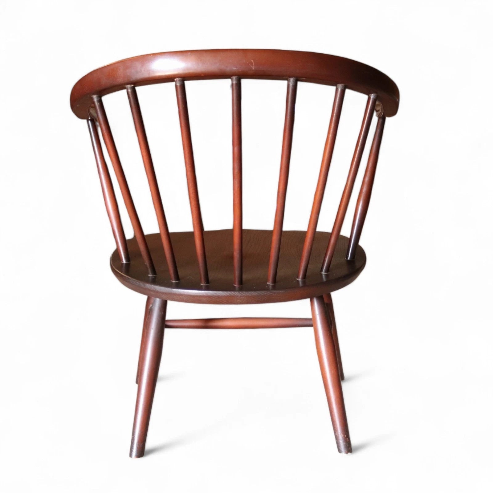 Ercol Cowhorn Fireside Armchair Low Lounge Chair 1960s