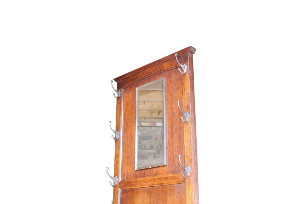 Art Deco Oak Hall Stand 1930s
