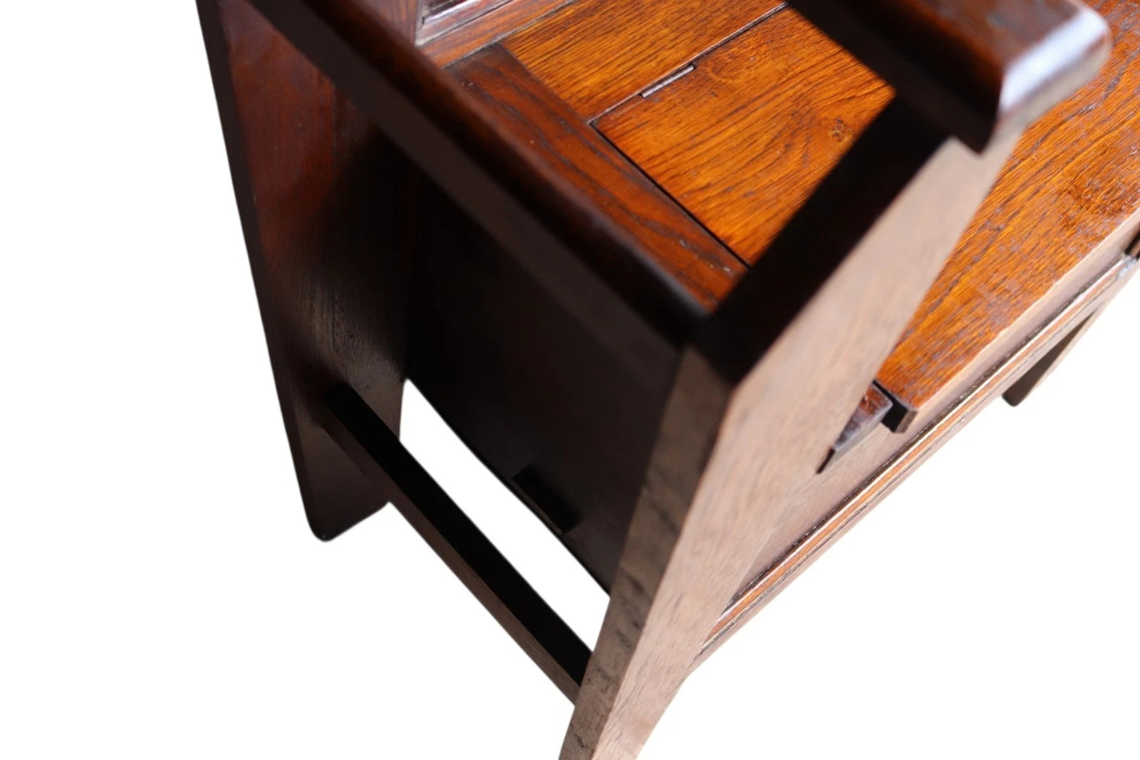 Art Deco Oak Hall Stand 1930s