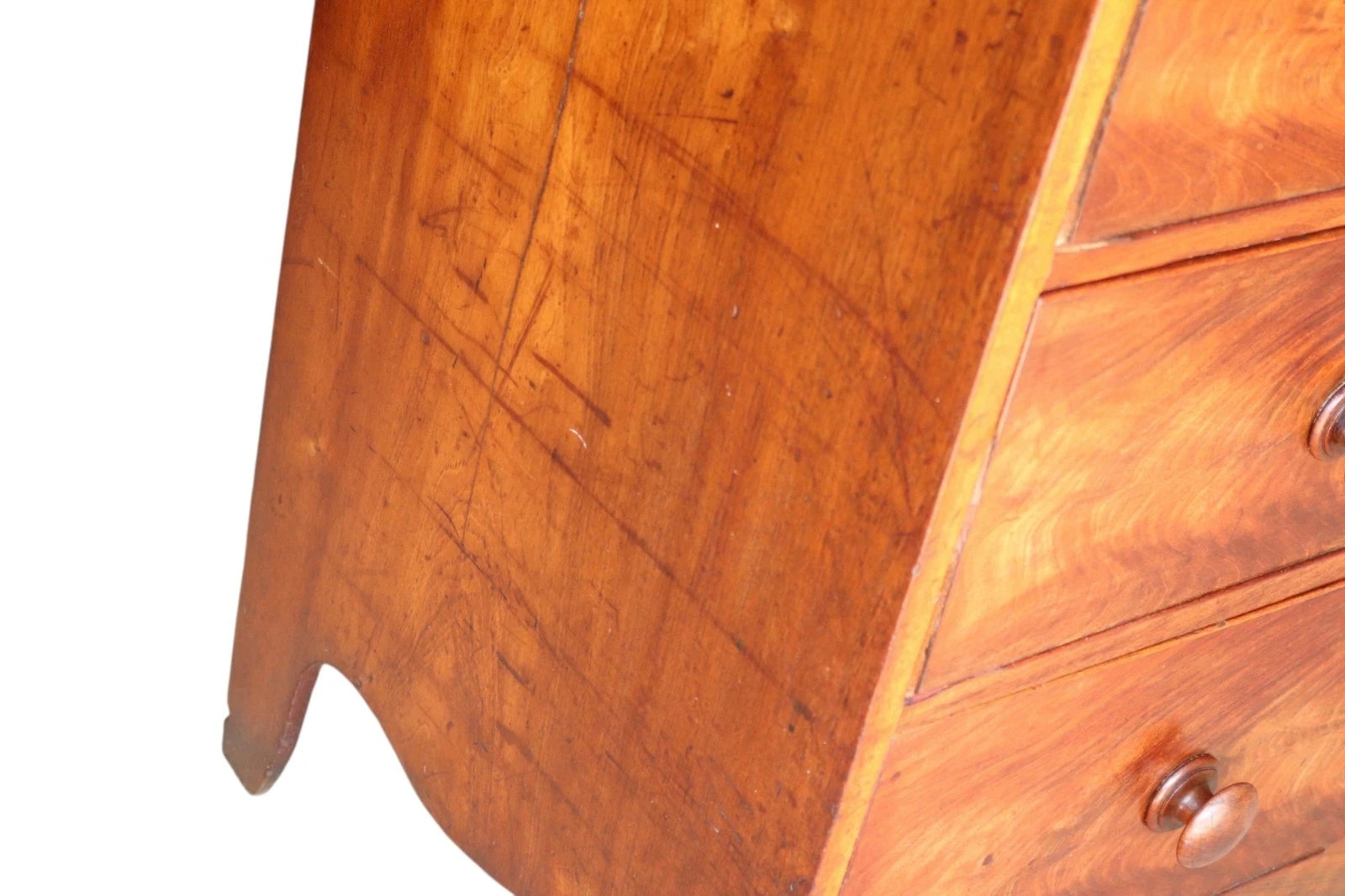 Antique Victorian Mahogany Chest Of Drawers - 2 Over 3 Drawer