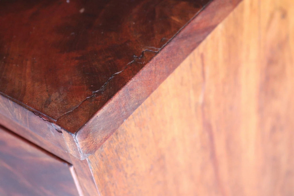 Antique Victorian Mahogany Chest Of Drawers - 2 Over 3 Drawer
