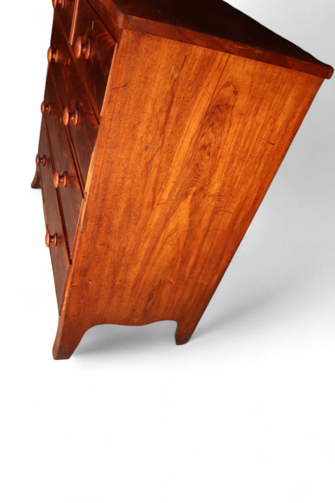 Antique Victorian Mahogany Chest Of Drawers - 2 Over 3 Drawer