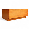 Mid Century Beaver & Tapley Teak Single Drawer TV Stand / Media Cabinet