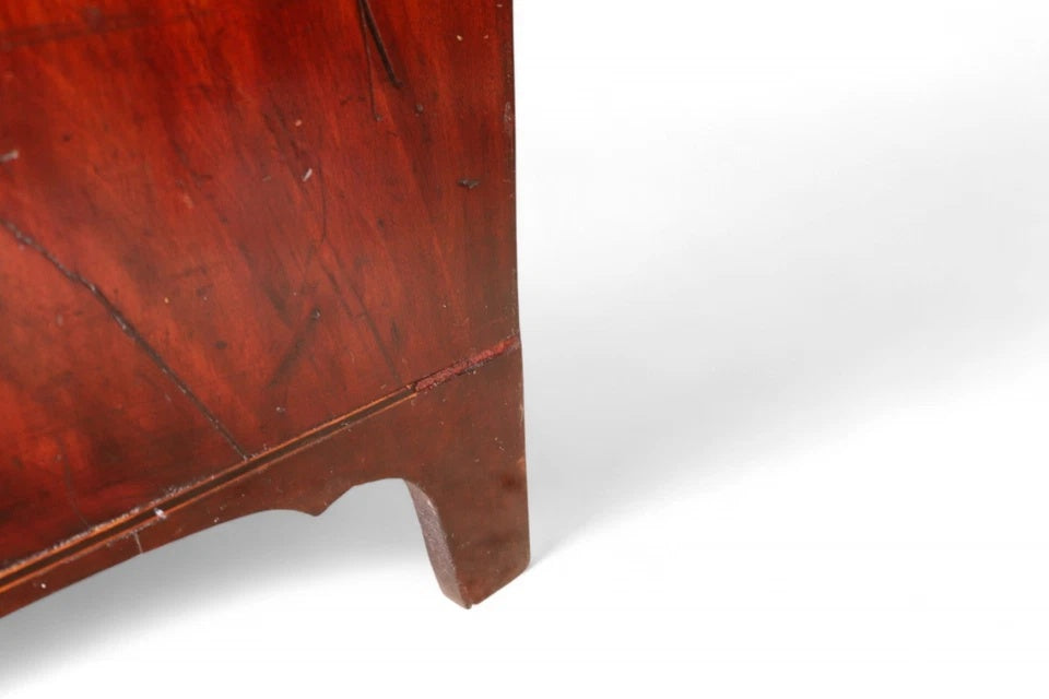 Antique Early Victorian Mahogany Chest of Drawers - 19th Century