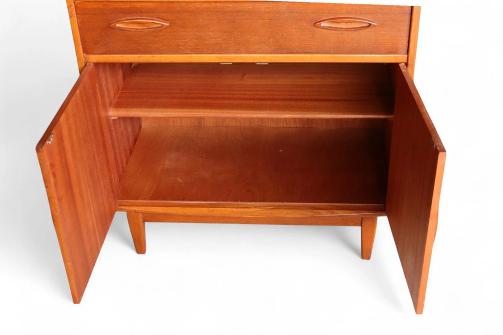 Mid Century Jentique Teak Writing Bureau 1960s