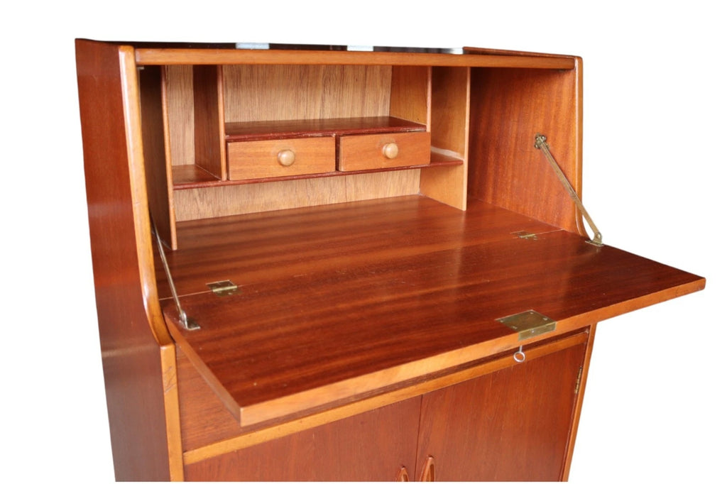 Mid Century Jentique Teak Writing Bureau 1960s
