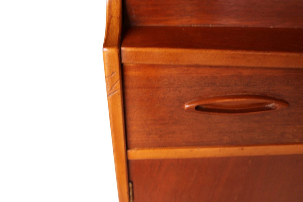 Mid Century Jentique Teak Writing Bureau 1960s