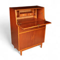 Mid Century Jentique Teak Writing Bureau 1960s